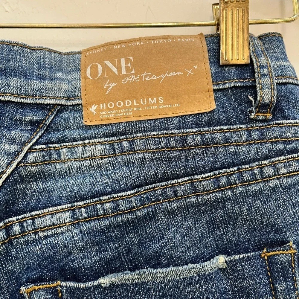 ONE X ONE-TEASPOON‎ DISTRESSED JEAN